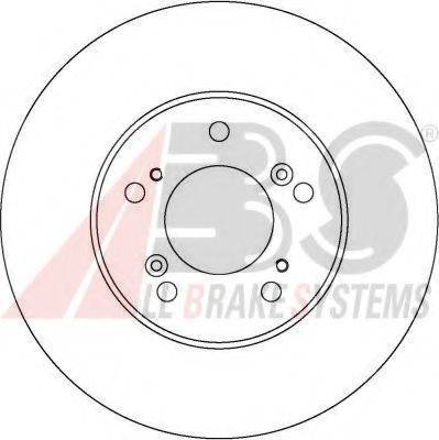 A.B.S. 16588 OE - Kočioni disk www.molydon.hr