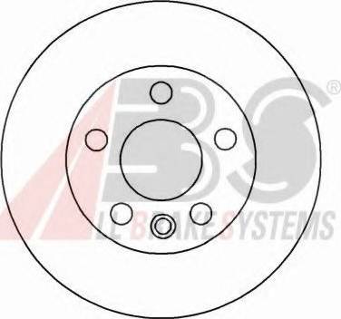 A.B.S. 16658 OE - Kočioni disk www.molydon.hr