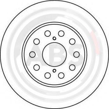 A.B.S. 16612 - Kočioni disk www.molydon.hr