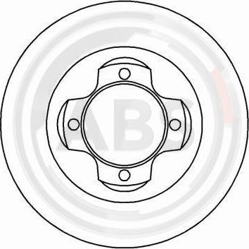 A.B.S. 16056 - Kočioni disk www.molydon.hr