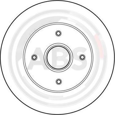 A.B.S. 16058 - Kočioni disk www.molydon.hr