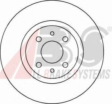 A.B.S. 16061 OE - Kočioni disk www.molydon.hr