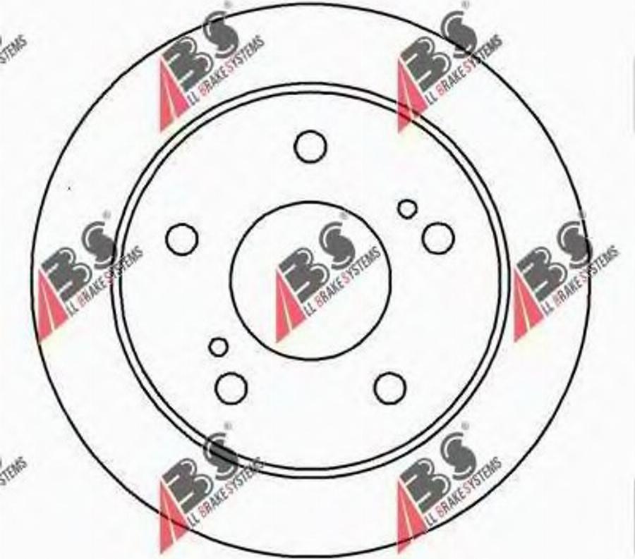 A.B.S. 16019OE - Kočioni disk www.molydon.hr