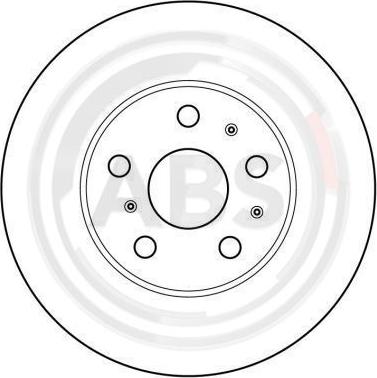 A.B.S. 16021 - Kočioni disk www.molydon.hr