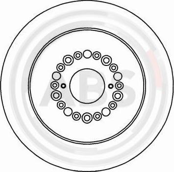 A.B.S. 16159 - Kočioni disk www.molydon.hr