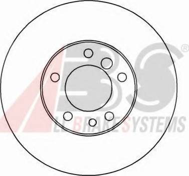 A.B.S. 16102 OE - Kočioni disk www.molydon.hr