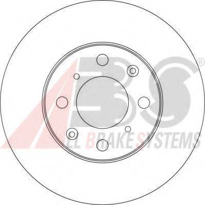 A.B.S. 16117 OE - Kočioni disk www.molydon.hr