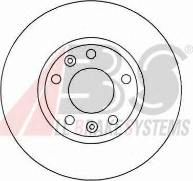 A.B.S. 16185 OE - Kočioni disk www.molydon.hr