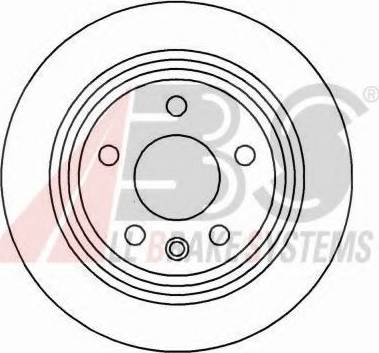 A.B.S. 16340 OE - Kočioni disk www.molydon.hr