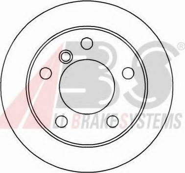 A.B.S. 16338 OE - Kočioni disk www.molydon.hr