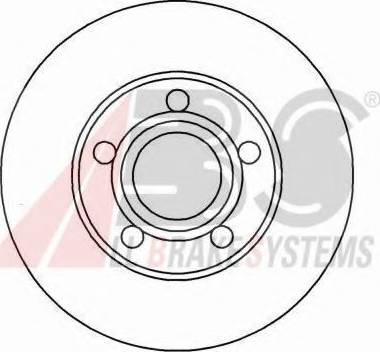 A.B.S. 16248 OE - Kočioni disk www.molydon.hr