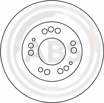 A.B.S. 16208 - Kočioni disk www.molydon.hr