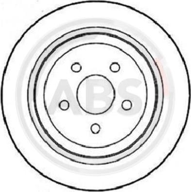 A.B.S. 16715 - Kočioni disk www.molydon.hr