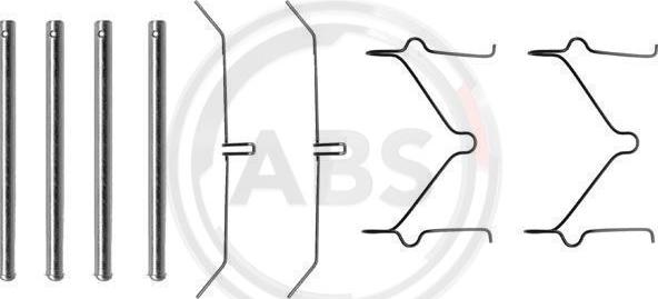 A.B.S. 1050Q - Komplet pribora, Pločica disk kočnice www.molydon.hr