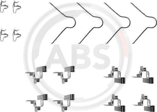 A.B.S. 1030Q - Komplet pribora, Pločica disk kočnice www.molydon.hr