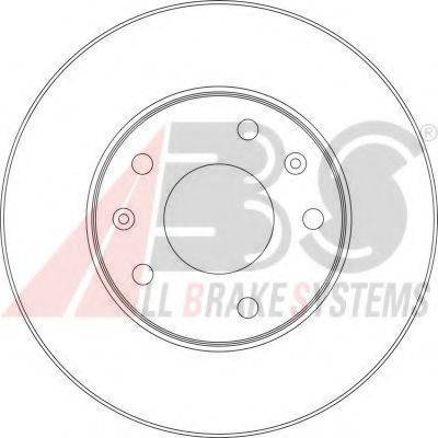 A.B.S. 17011 OE - Kočioni disk www.molydon.hr