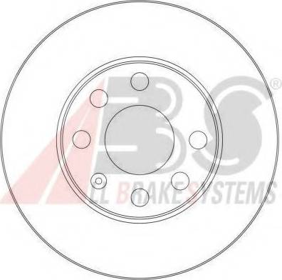 A.B.S. 17362 OE - Kočioni disk www.molydon.hr