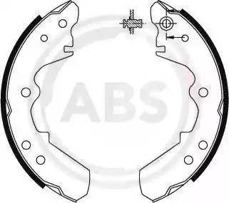 A.B.S. 8662 - Komplet kočnica, bubanj kočnice www.molydon.hr