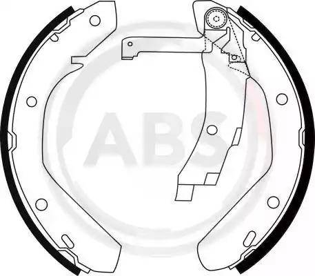 A.B.S. 8763 - Komplet kočnica, bubanj kočnice www.molydon.hr