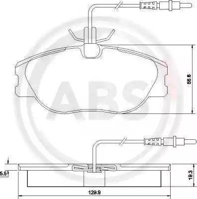 BOSCH F 026 000 052 - Komplet Pločica, disk-kočnica www.molydon.hr