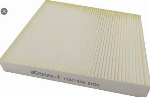 ACDelco 19347482 - Filter kabine www.molydon.hr