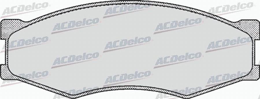 ACDelco AC441581D - Komplet Pločica, disk-kočnica www.molydon.hr