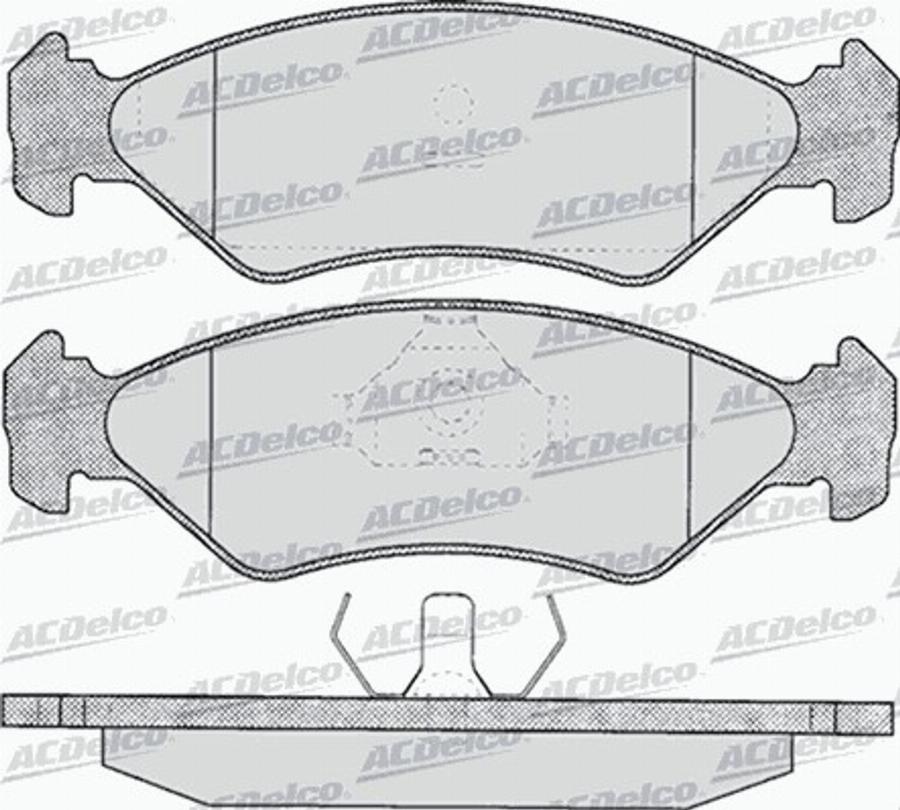 ACDelco AC487081D - Komplet Pločica, disk-kočnica www.molydon.hr