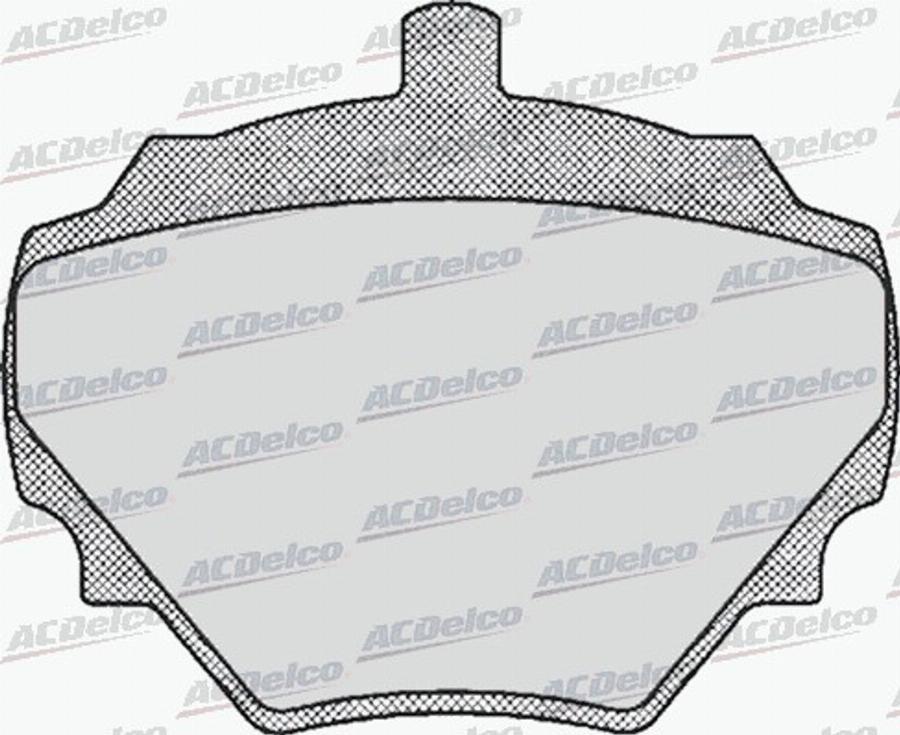 ACDelco AC437781D - Komplet Pločica, disk-kočnica www.molydon.hr