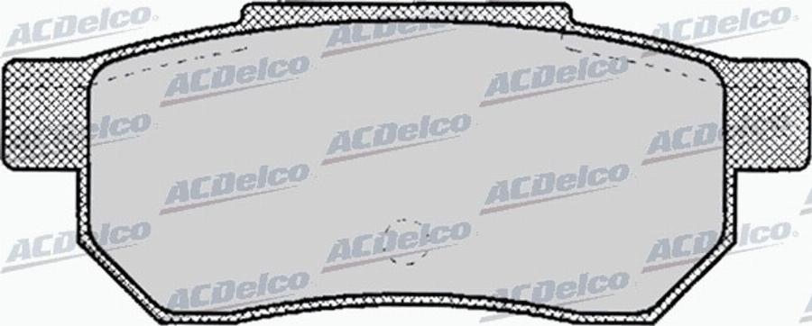 ACDelco AC422881D - Komplet Pločica, disk-kočnica www.molydon.hr