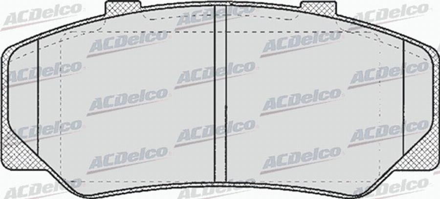 ACDelco AC473981D - Komplet Pločica, disk-kočnica www.molydon.hr