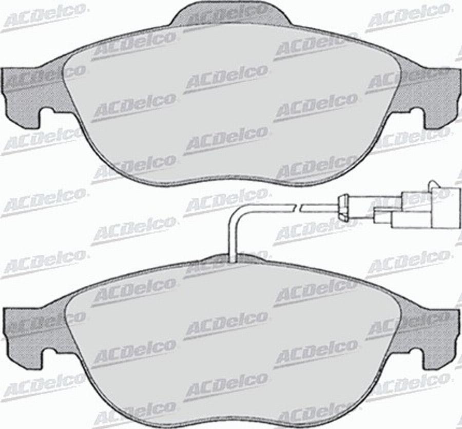 ACDelco AC688681D - Komplet Pločica, disk-kočnica www.molydon.hr