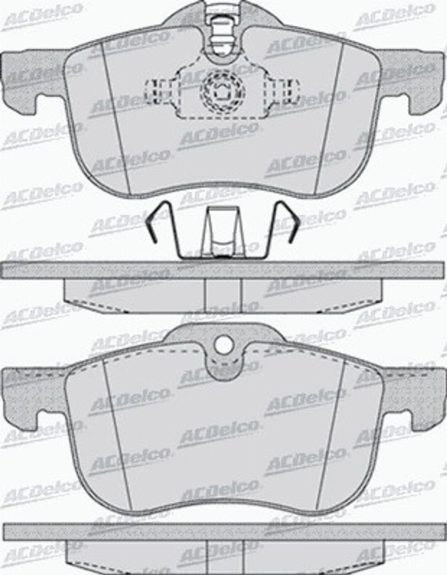 ACDelco AC058952D - Komplet Pločica, disk-kočnica www.molydon.hr