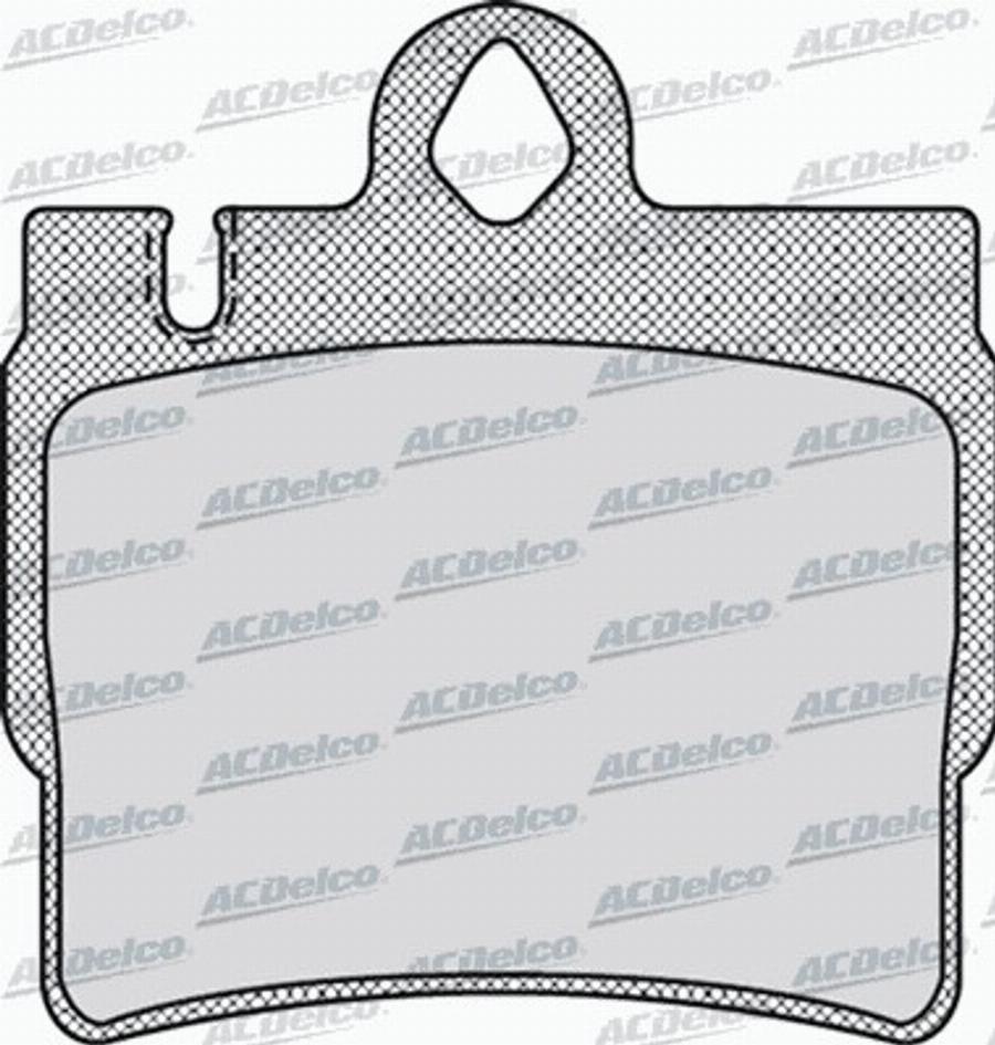 ACDelco AC058900D - Komplet Pločica, disk-kočnica www.molydon.hr