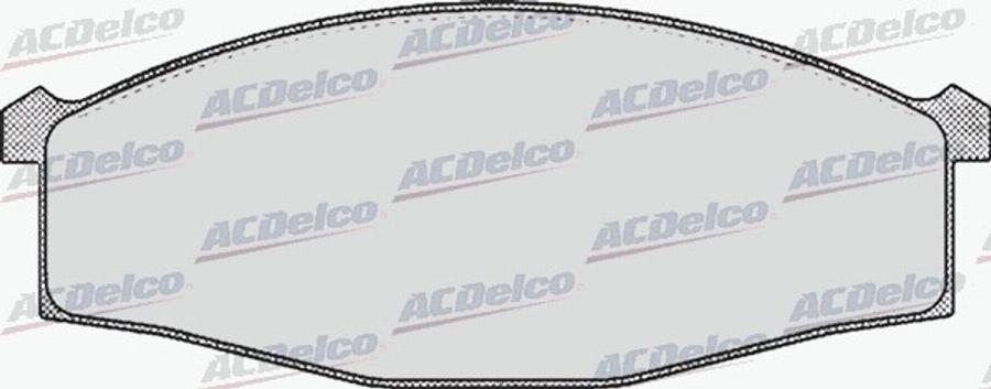 ACDelco AC058451D - Komplet Pločica, disk-kočnica www.molydon.hr