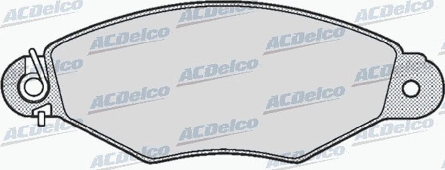 ACDelco AC058662D - Komplet Pločica, disk-kočnica www.molydon.hr