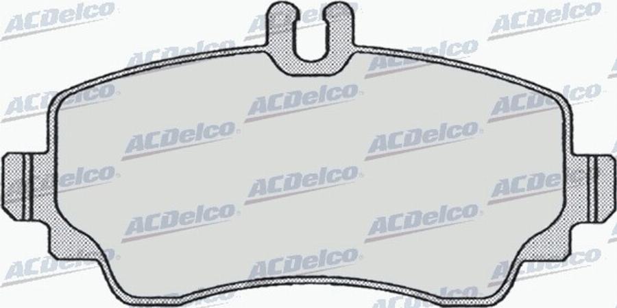 ACDelco AC058670D - Komplet Pločica, disk-kočnica www.molydon.hr