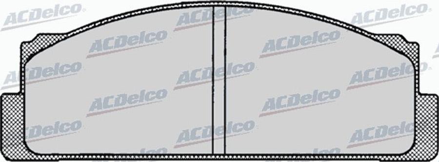 ACDelco AC058003D - Komplet Pločica, disk-kočnica www.molydon.hr