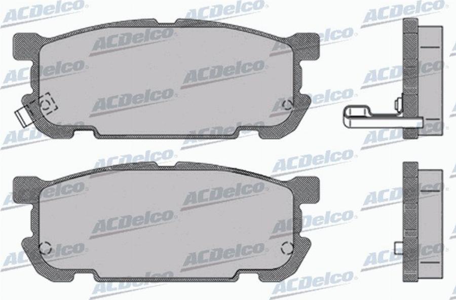 ACDelco AC0581488D - Komplet Pločica, disk-kočnica www.molydon.hr