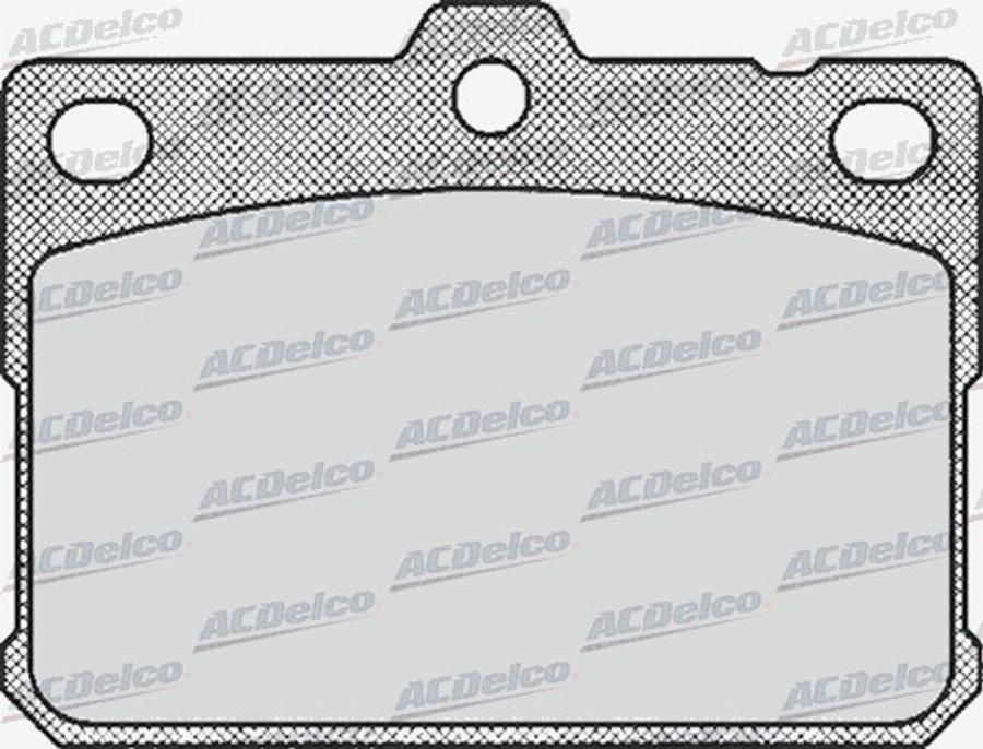 ACDelco AC058169D - Komplet Pločica, disk-kočnica www.molydon.hr