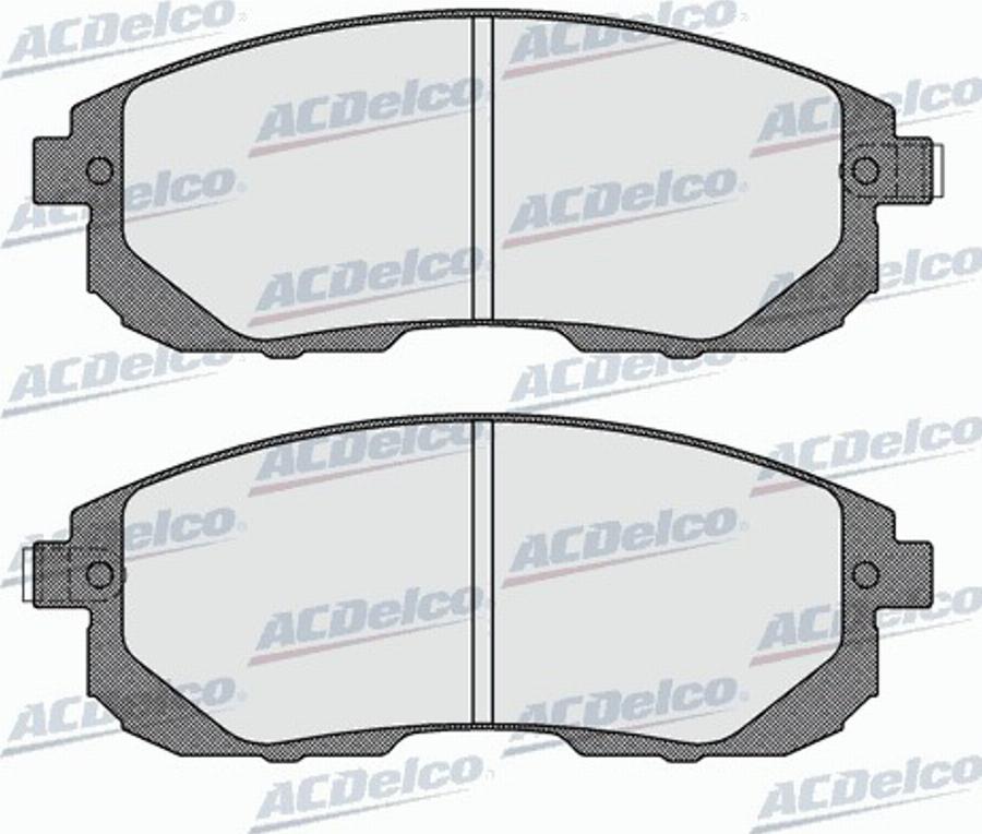 ACDelco AC0581606D - Komplet Pločica, disk-kočnica www.molydon.hr