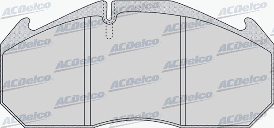 ACDelco AC0581152D - Komplet Pločica, disk-kočnica www.molydon.hr