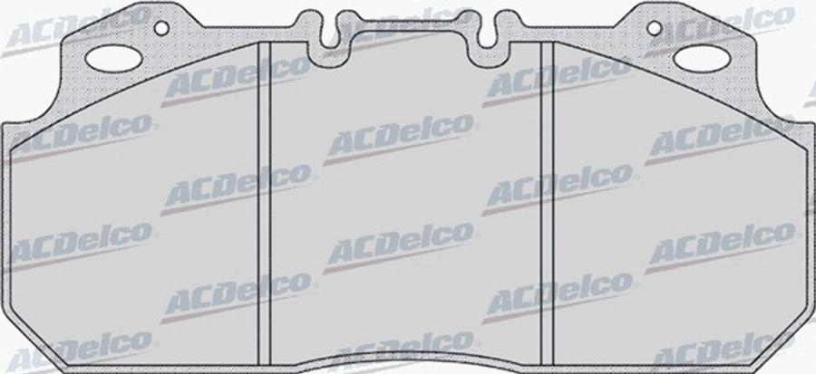 ACDelco AC0581161D - Komplet Pločica, disk-kočnica www.molydon.hr