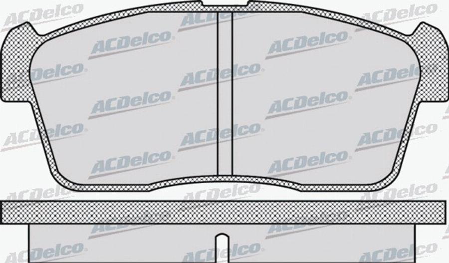 ACDelco AC0581110D - Komplet Pločica, disk-kočnica www.molydon.hr