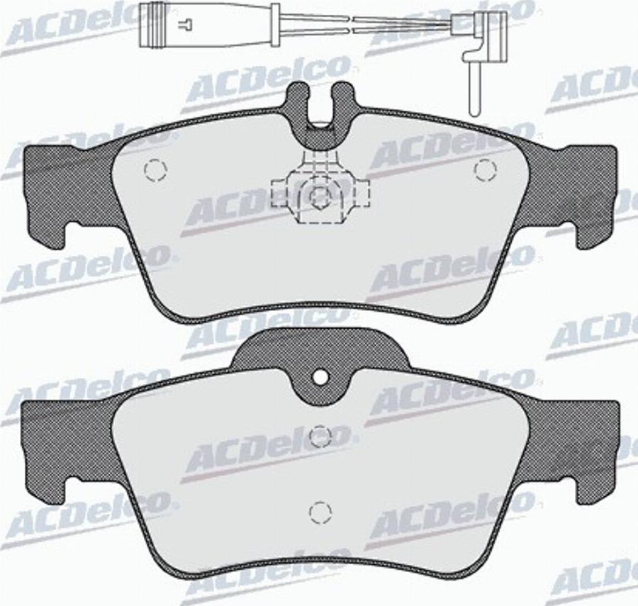 ACDelco AC0581232AD - Komplet Pločica, disk-kočnica www.molydon.hr