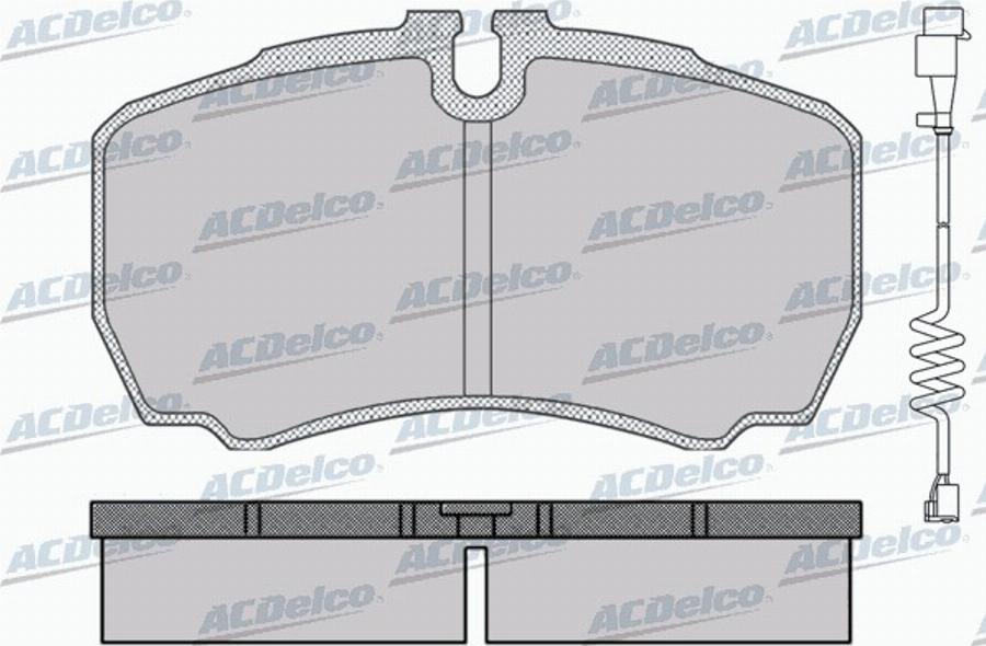 ACDelco AC058830AD - Komplet Pločica, disk-kočnica www.molydon.hr