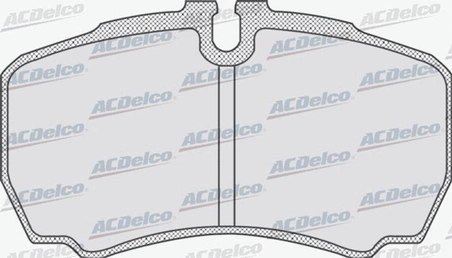 ACDelco AC058830D - Komplet Pločica, disk-kočnica www.molydon.hr