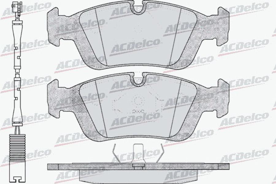 ACDelco AC058331AD - Komplet Pločica, disk-kočnica www.molydon.hr