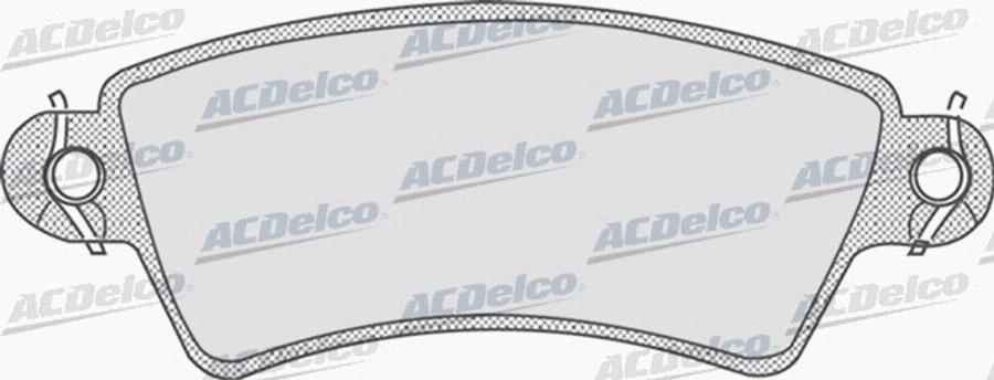 ACDelco AC058766D - Komplet Pločica, disk-kočnica www.molydon.hr