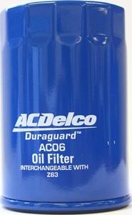 ACDelco AC06 - Filter za ulje www.molydon.hr