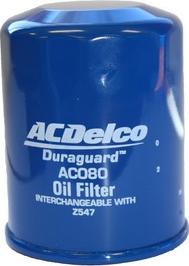 ACDelco AC080 - Filter za ulje www.molydon.hr